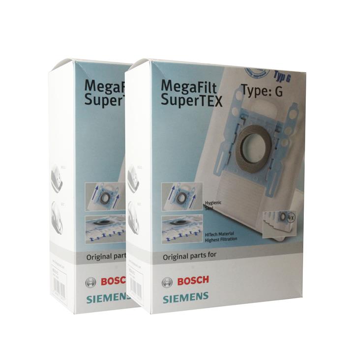 کیسه جاروبرقی مدل 101013G بسته 2 عددی مناسب برای جاروبرقی های بوش و زیمنس